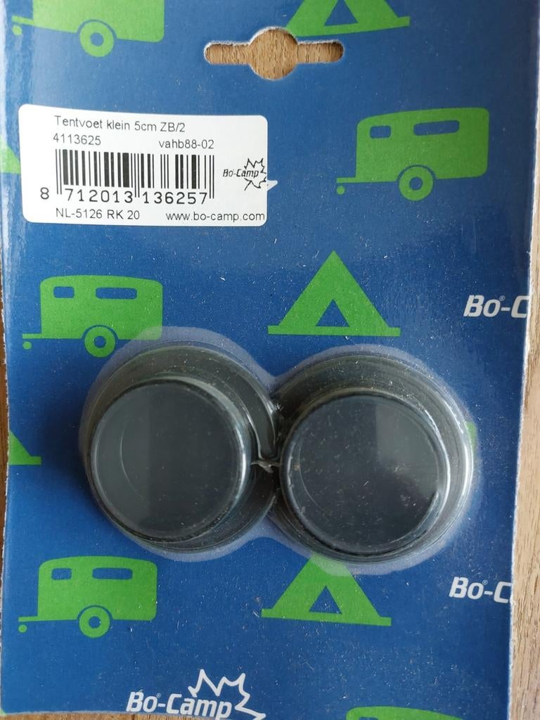 Bo-Camp 2 tentvoetjes klein 5cm, Ophalen of Verzenden