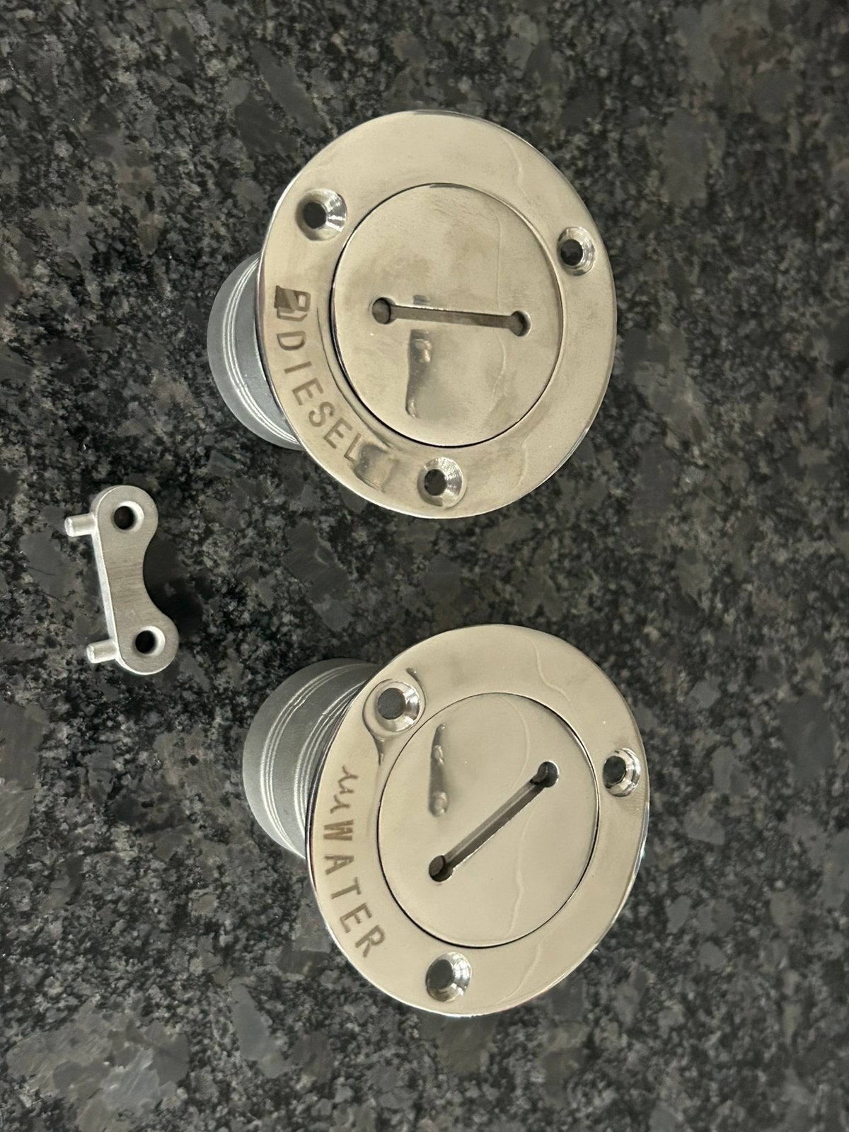 RVS Dekvuldop Diesel & Water 50mm (2 inch) incl. sleutel, Ophalen of Verzenden, Nieuw, Overige typen