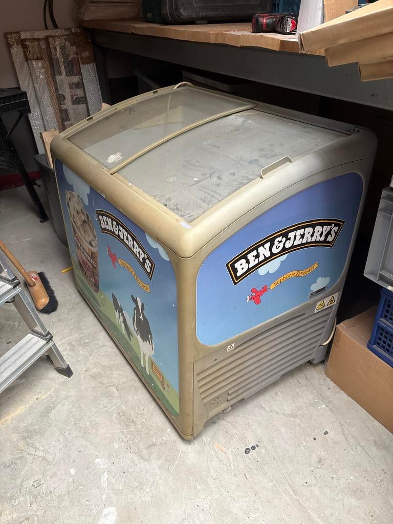 Ben & Jerry's IJsvriezer - Gebruikt, 85 tot 120 cm, Gebruikt, 60 cm of meer, G