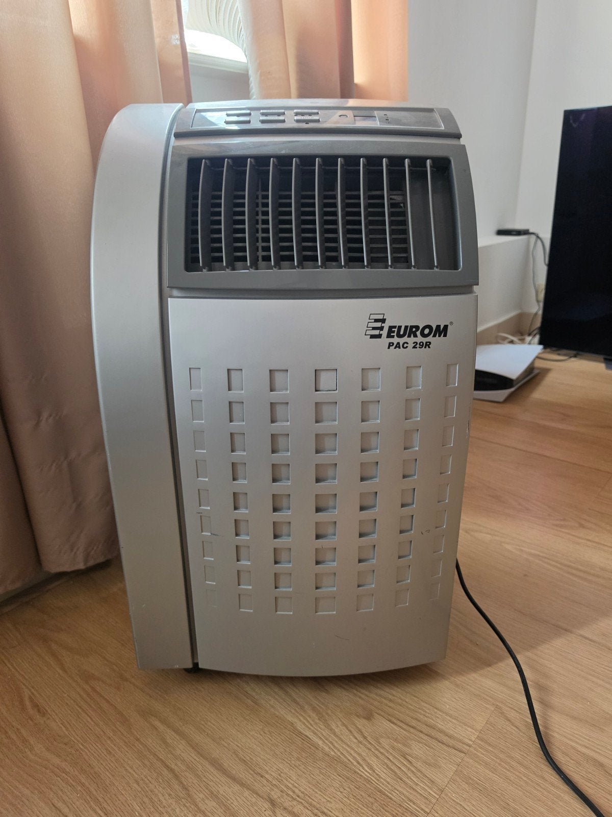 Eurom Pac 29R Mobiele Airco - Zo goed als nieuw, Witgoed en Apparatuur, Airco's, Minder dan 60 m³, Timer, 3 snelheden of meer