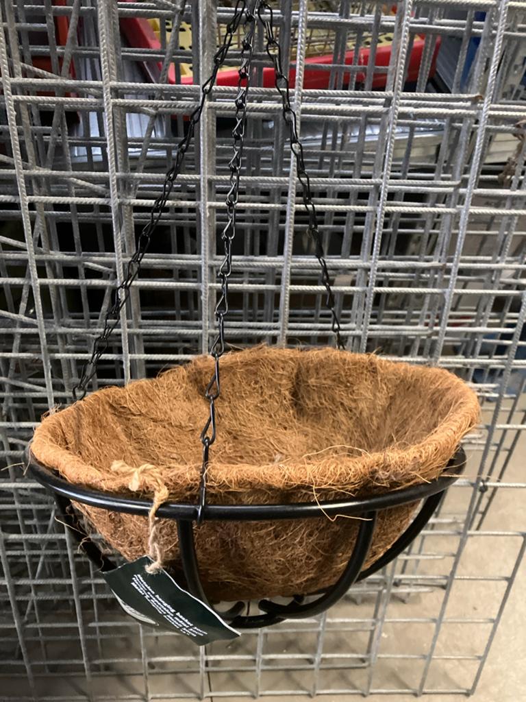 Metalen Hanging Basket 30cm - Esschert's Garden, Ophalen, Nieuw, Rond, Overige materialen