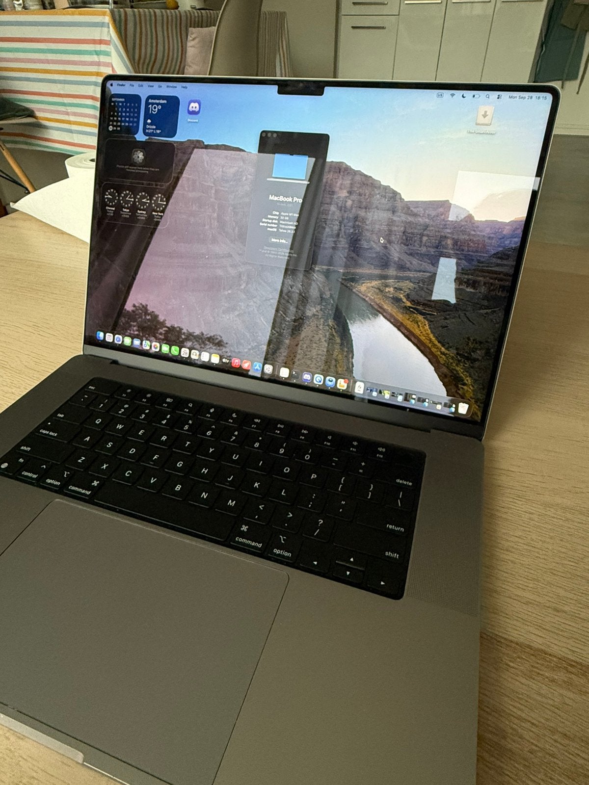 Apple MacBook Pro 16-inch – M1 Max – 32GB RAM – 2TB SSD, Computers en Software, 1 TB of meer, Zo goed als nieuw, 16 inch, 4 Ghz of meer