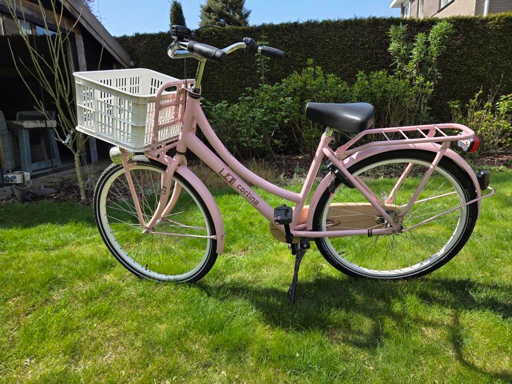 Cortina U4 Transportfiets 26 inch, Fietsen en Brommers, Fietsen | Dames | Damesfietsen, Terugtraprem, Gebruikt, Versnellingen