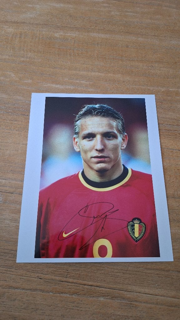 Foto 20x25cm met handtekening; Wesley Sonck # Ajax, Ophalen of Verzenden, Nieuw, Ajax, Overige typen