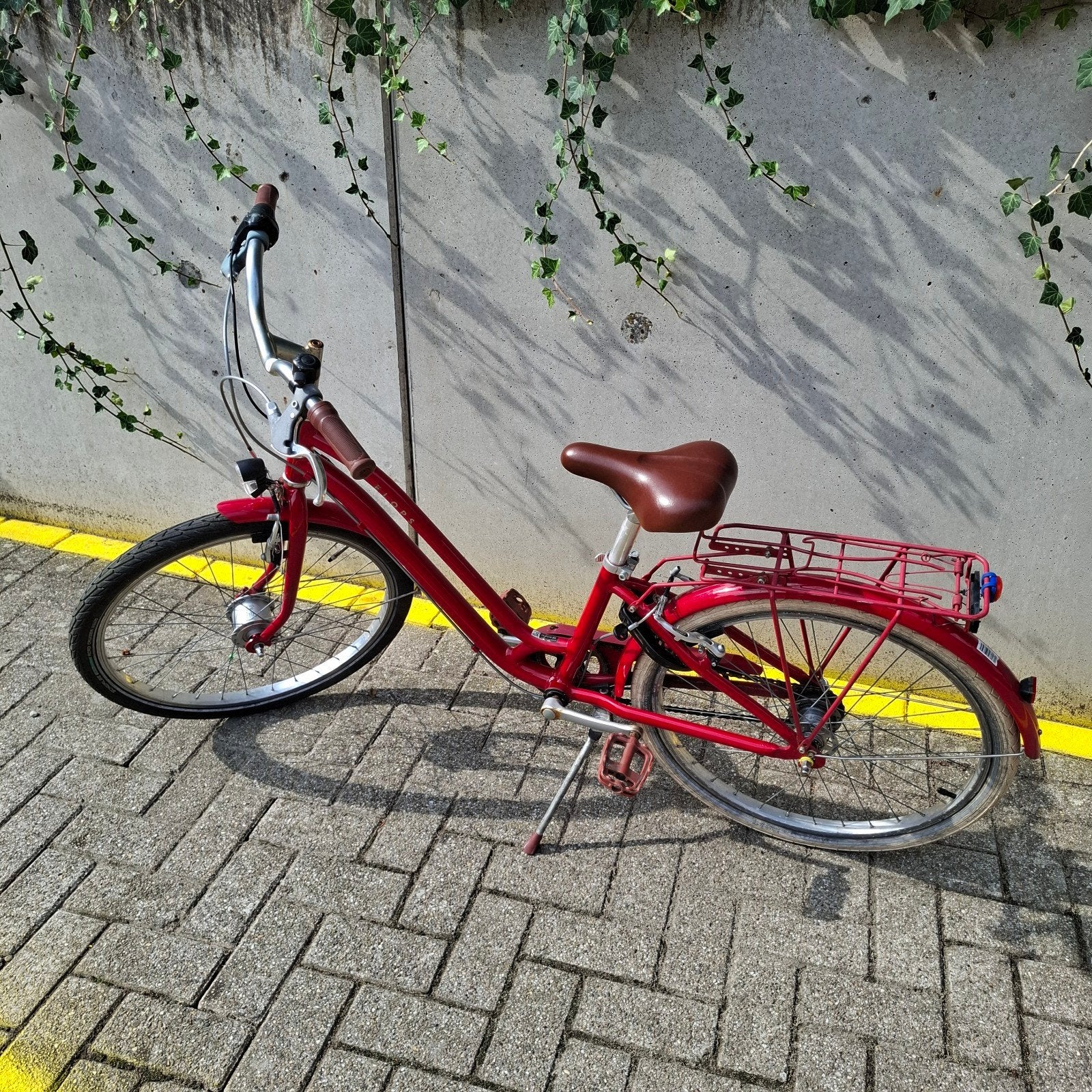 Elops 24 inch meisjesfiets, Velgrem, Ophalen of Verzenden, Handrem, Elops