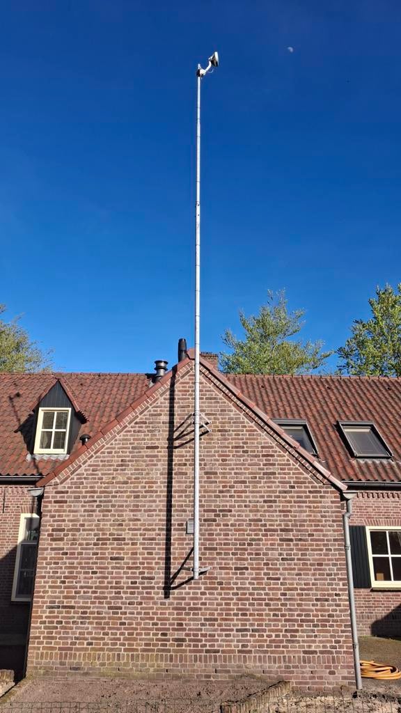Nette zendmast antennemast te koop, Telecommunicatie, Antennes en Masten, Ophalen, Gebruikt, Mast