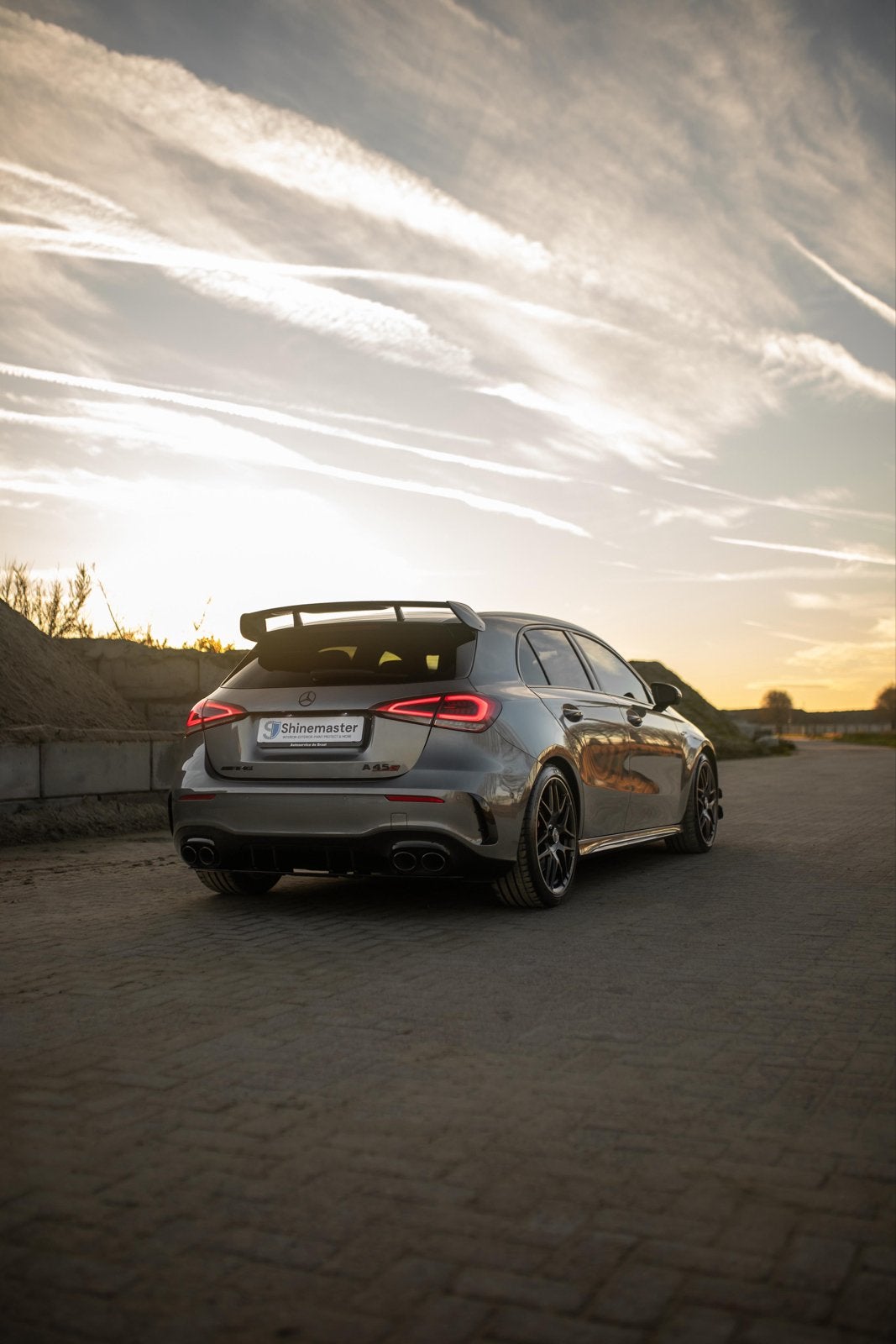 Mercedes-Benz A-Klasse A 45 AMG 387pk 4Matic+ AMG Speedshift, Auto's, Automaat, 4 cilinders, 1500 kg, Hatchback