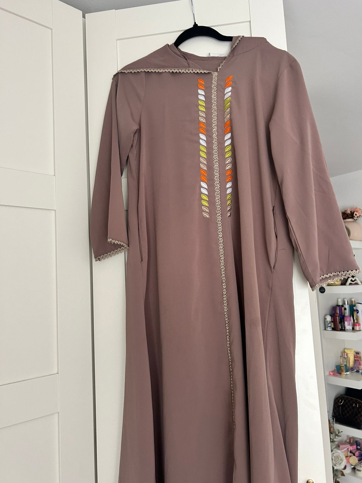 Marokkaanse djelaba jalaba leeftijd 8/9 jaar, Overige typen, Blauw, Ophalen of Verzenden, Zo goed als nieuw