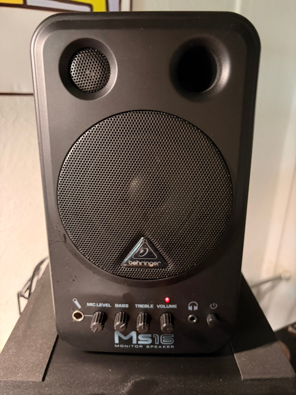 Behringer MS16 Studio Monitor Speakers – Pair, Audio, Tv en Foto, Luidsprekers, Ophalen, Zo goed als nieuw, Minder dan 60 watt