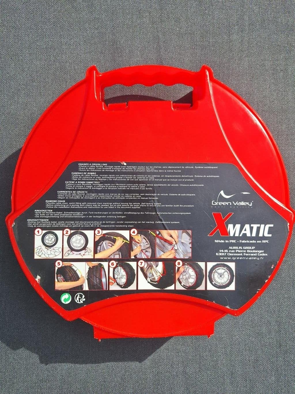 Sneeuwkettingen X-Matic 100 - Zo goed als nieuw, Auto diversen, Ophalen, Zo goed als nieuw