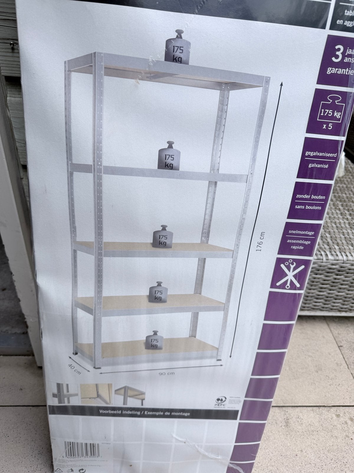 Sterk Opbergrek Sencys Strong - Nieuw in Verpakking, Ophalen, -, -, Nieuw