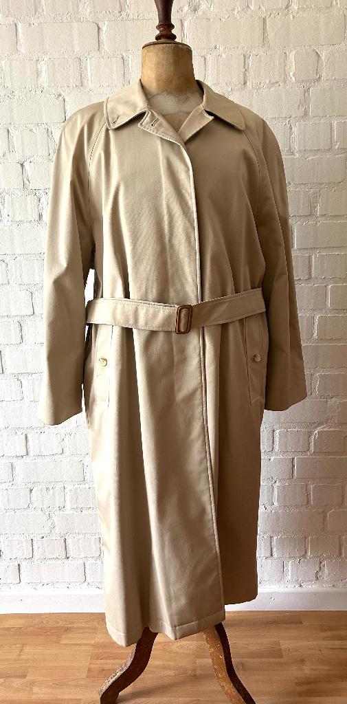 vintage Burberry trenchcoat, Ophalen of Verzenden, Zo goed als nieuw, Beige