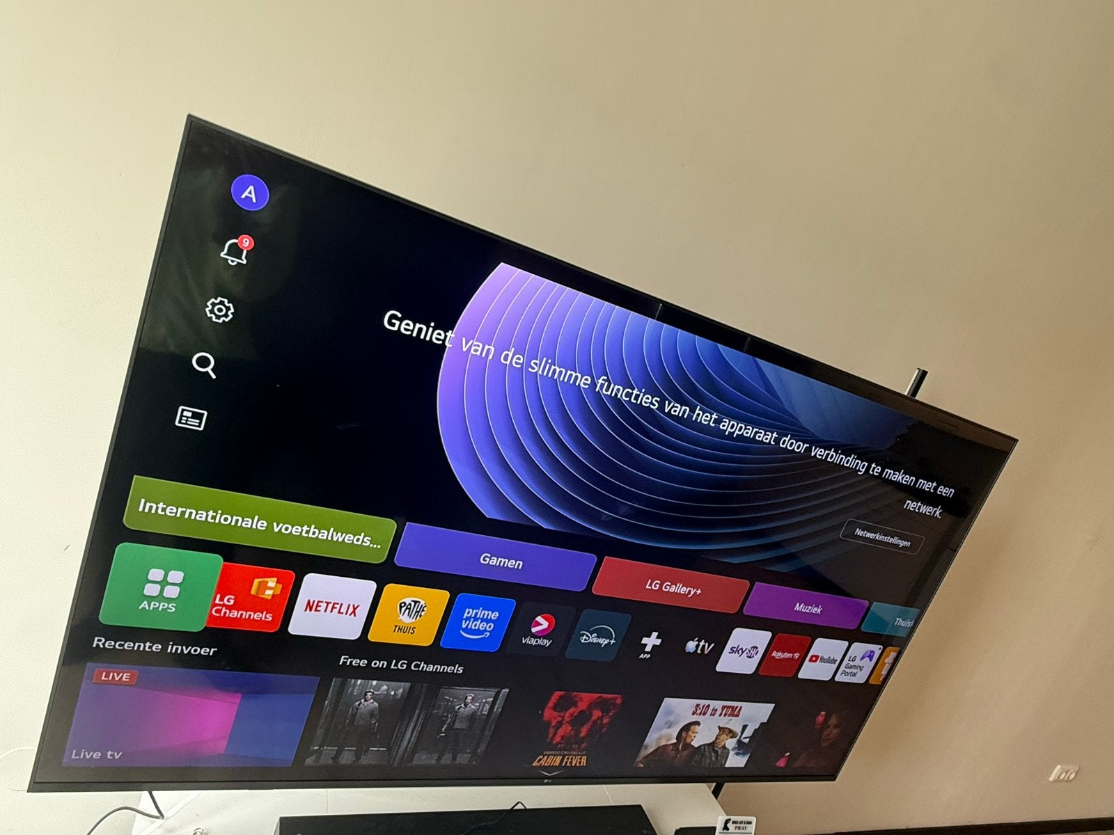 65 inch LG UHD AI UA75 4K Smart TV 2025 met DS40T soundbar, LED, 50 Hz, Nieuw, Ophalen of Verzenden