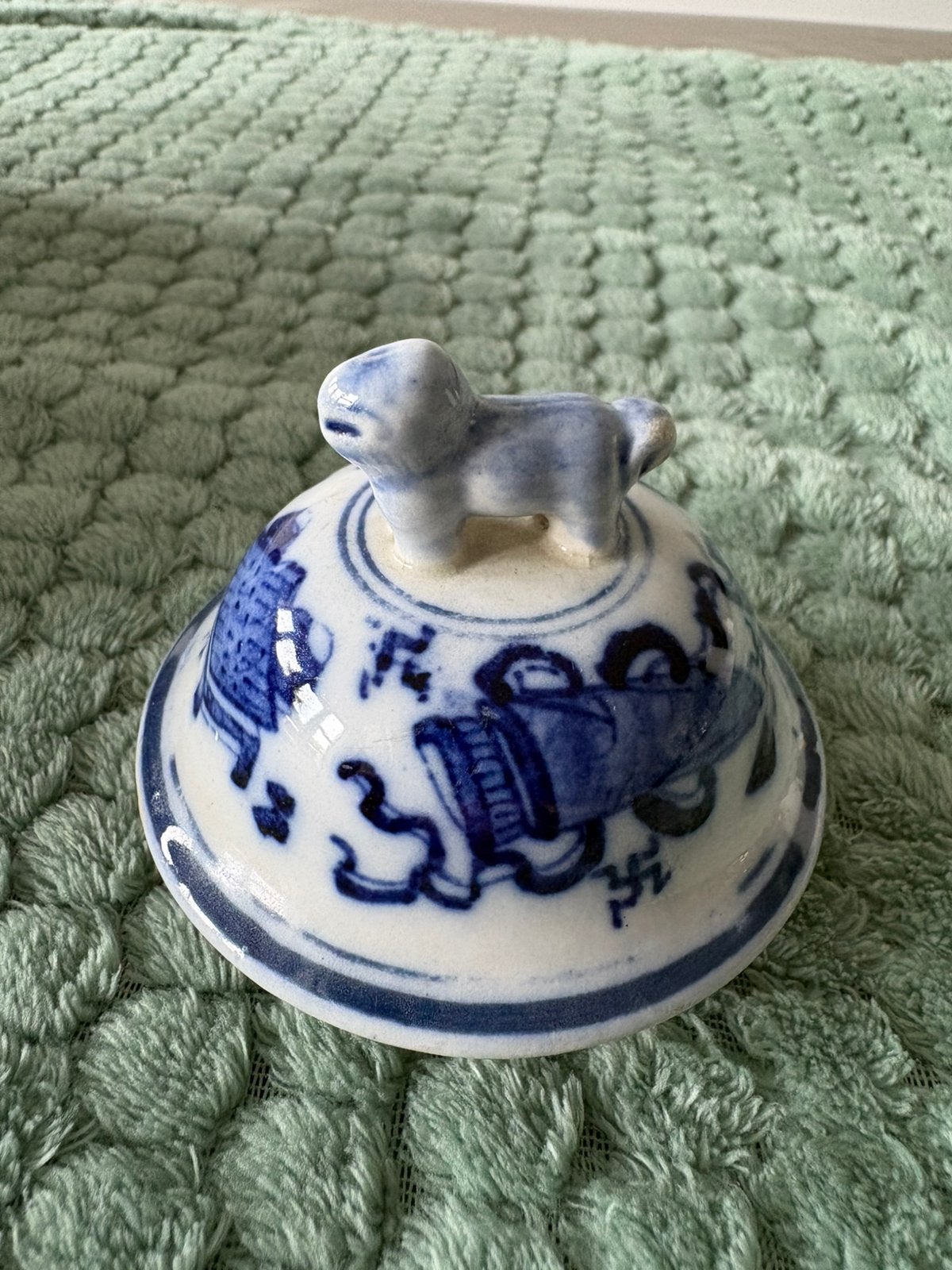 Gemberpot deksel chinees, Antiek en Kunst, Antiek | Porselein, Ophalen of Verzenden