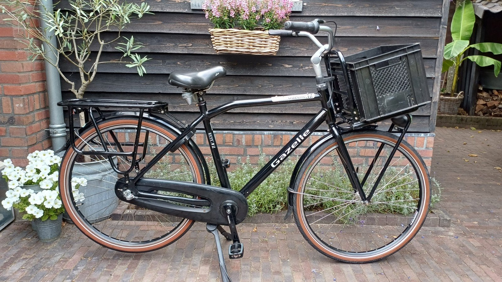 Nette Gazelle Heavy Duty NL 💯% OK! H54cm Nexus3, Fietsen en Brommers, Fietsen | Heren | Herenfietsen, Ophalen, Gebruikt, Versnellingen