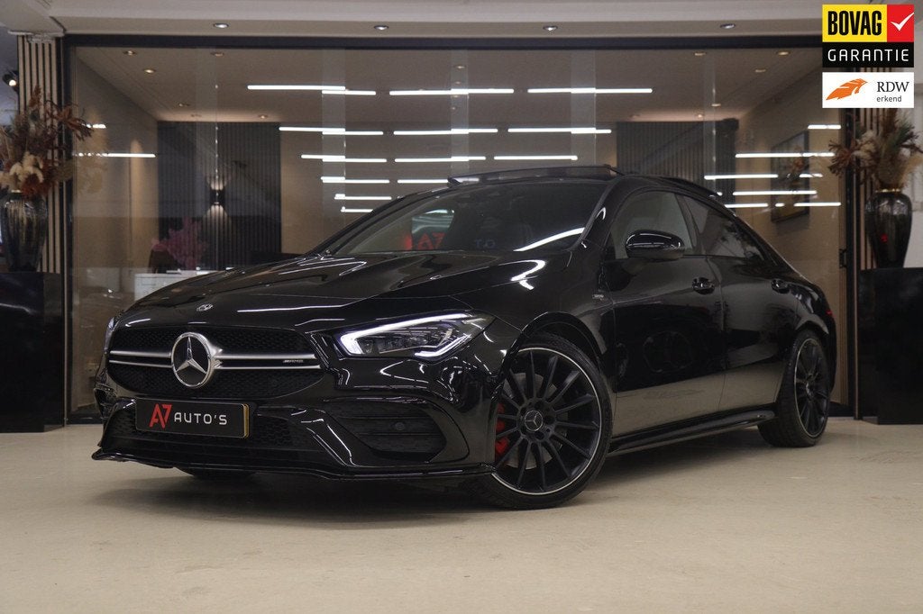 Mercedes-Benz CLA-klasse AMG 35 4MATIC PANO/CARPLAY/BUR/SFEE, Automaat, CLA, 1490 kg, Euro 6