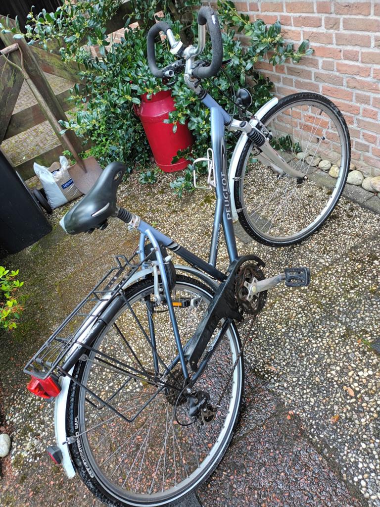fiets, Fietsen en Brommers, Fietsen | Dames | Damesfietsen, Overige merken, Gebruikt, Velgrem, Versnellingen