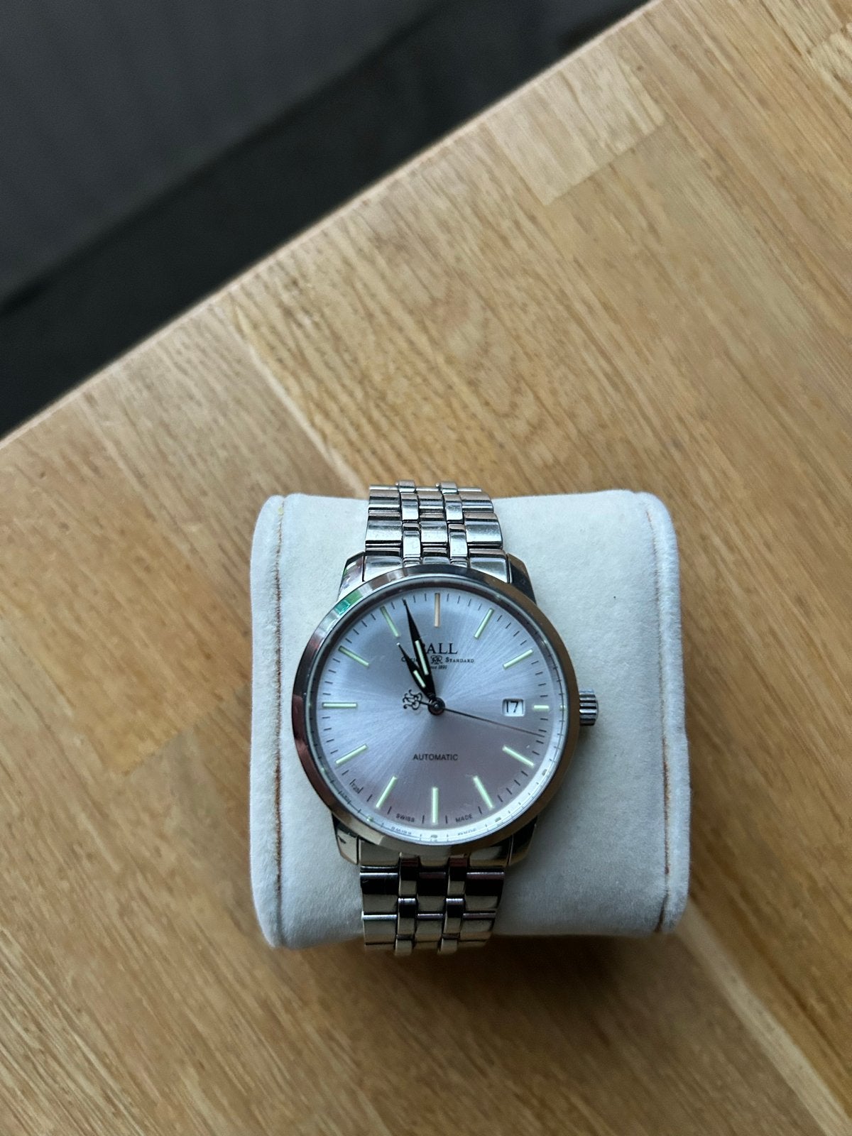 Ball Trainmaster Legend 38mm Horloge Full Set | Inruil, Overige merken, Staal, Polshorloge, Ophalen of Verzenden