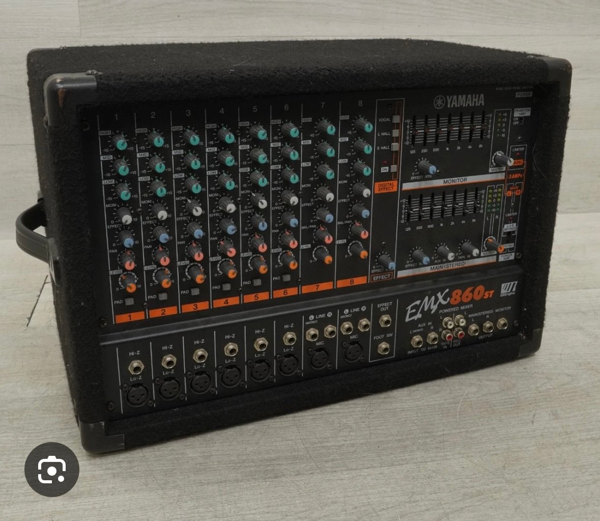 Mengpaneel/powermixer, Ophalen of Verzenden, Zo goed als nieuw, 5 tot 10 kanalen