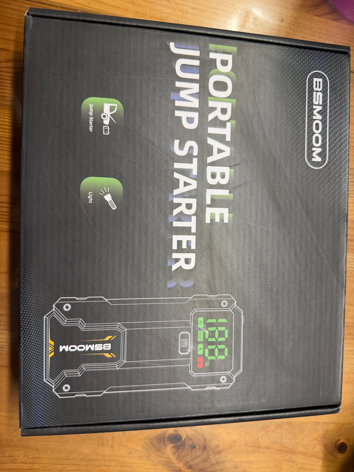 BSMOOM Draagbare Startbooster - Model B17, Ophalen of Verzenden, Nieuw