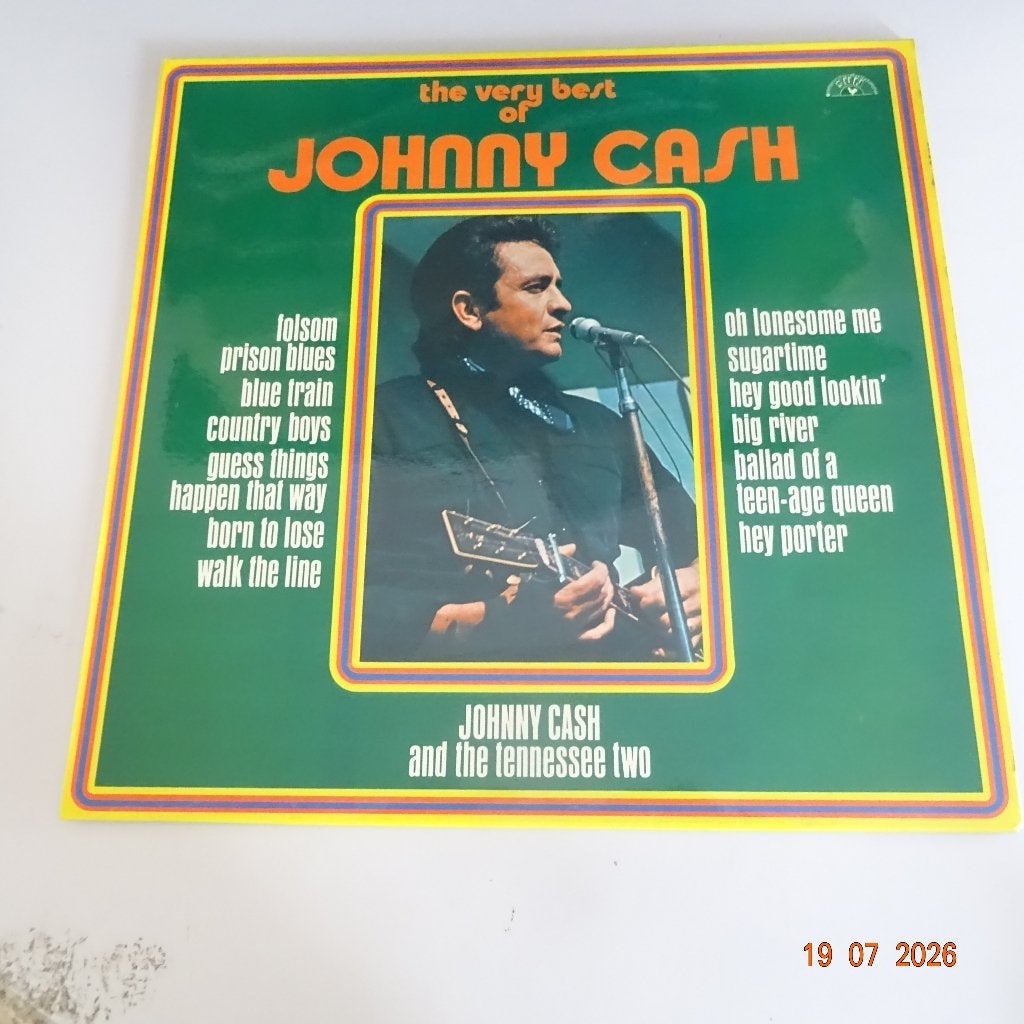 Johnny Cash - The very best of Johnny Cash, LP, Gebruikt, Verzenden, Complilatie