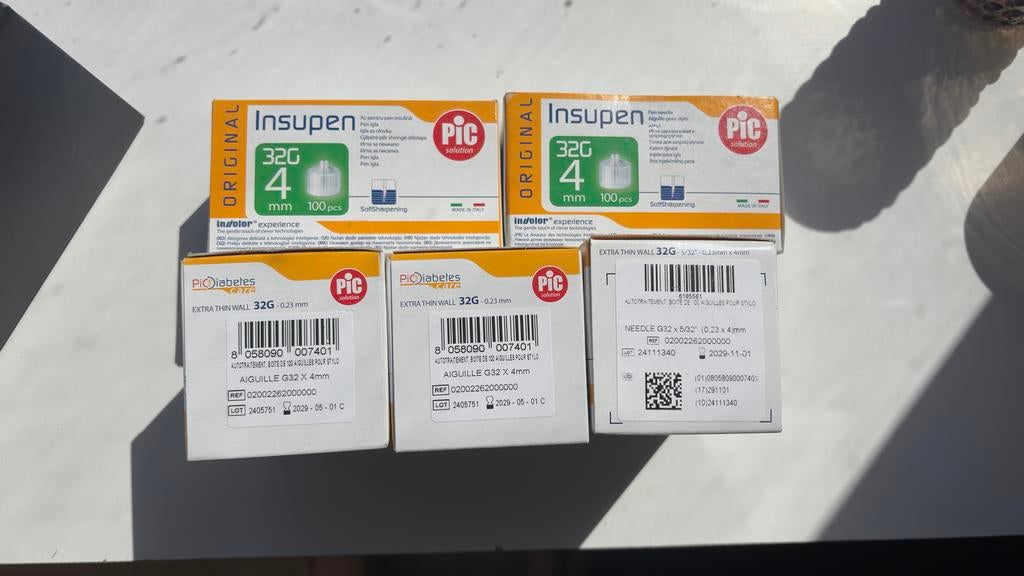Diabetes naalden, Diversen, Ophalen of Verzenden, Nieuw