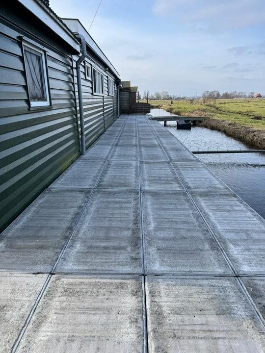 Kunststof vloertegel 175x65x5 cm A – onderhoudsvrij inc BTW, 60 cm of meer, Ophalen of Verzenden, Zo goed als nieuw, Minder dan 5 m²