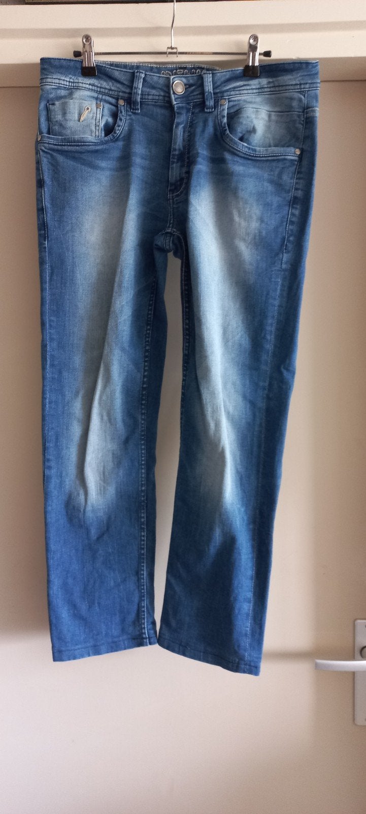Charles Vögele Denim Stretch Jeans W32-34, Blauw, Ophalen of Verzenden, Charles Vögele, W30 - W32 (confectie 38/40)