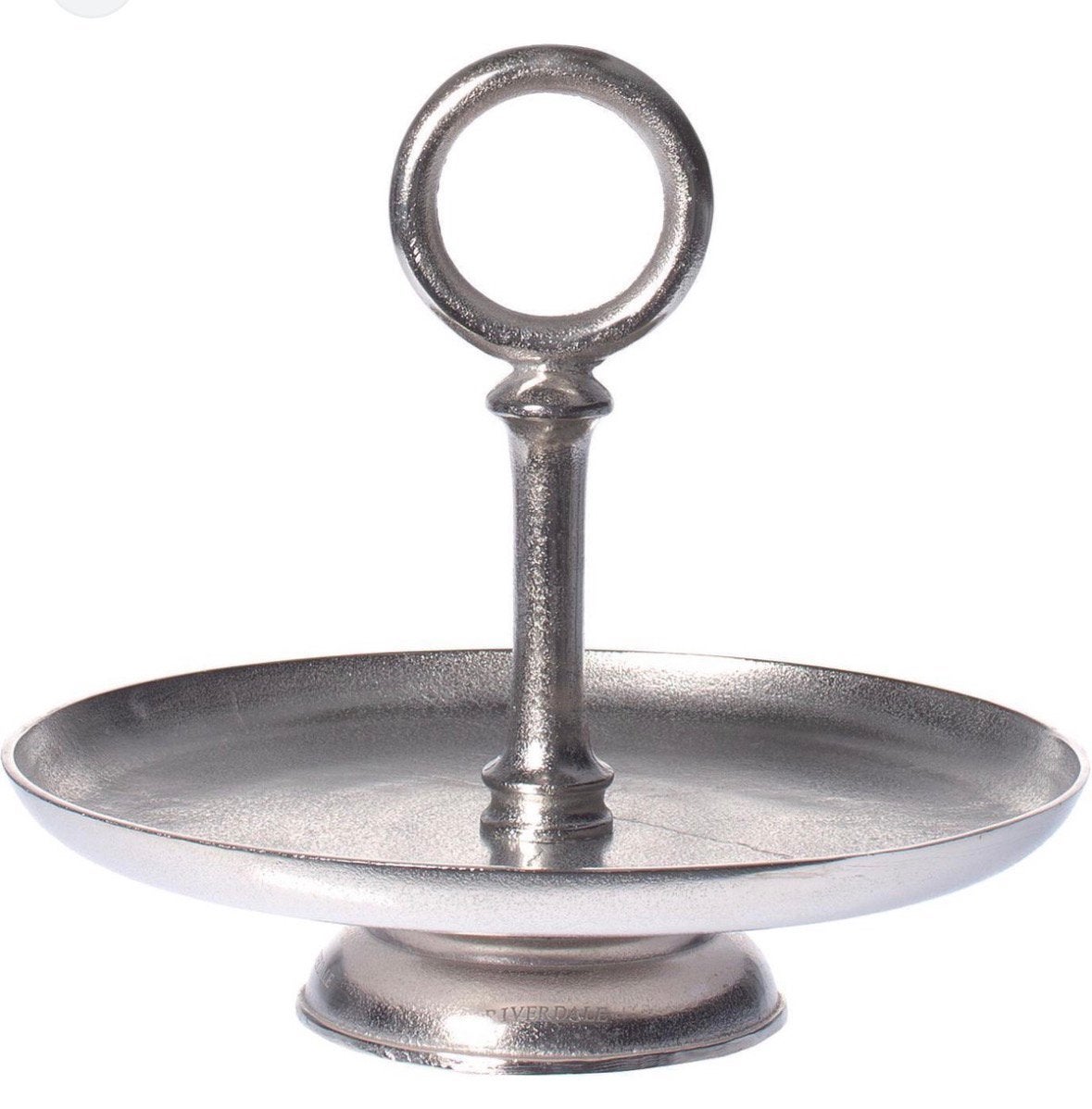 ZGAN vintage zilver etagère van Riverdale, Huis en Inrichting, Woonaccessoires | Etagères, Ophalen of Verzenden, Zo goed als nieuw
