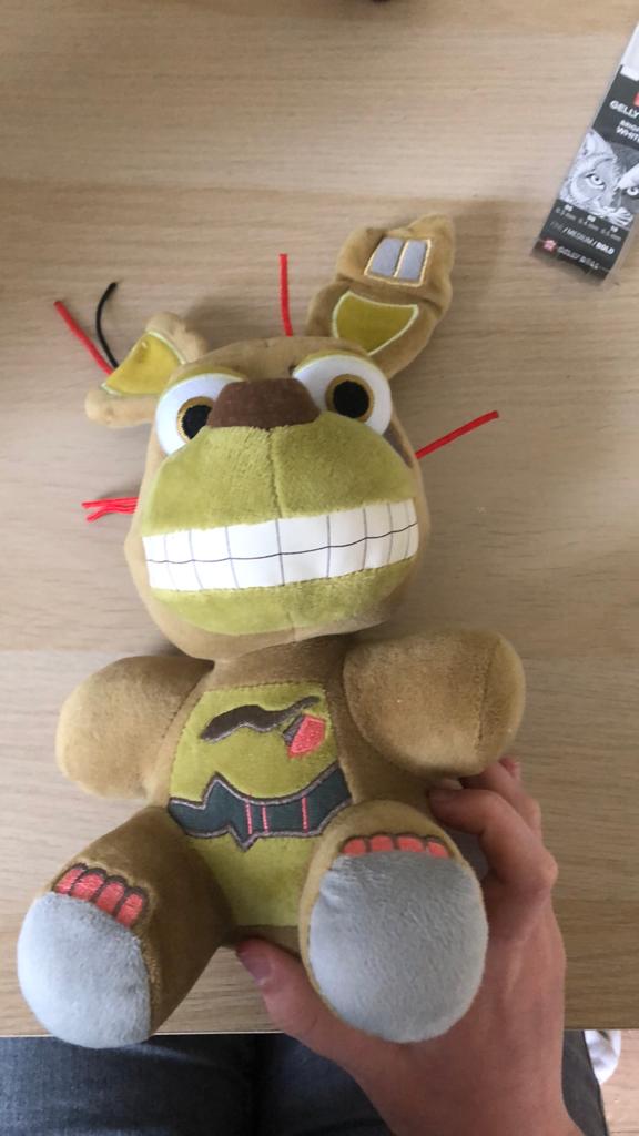 Springtrap knuffel, Ophalen of Verzenden, Zo goed als nieuw, Overige typen