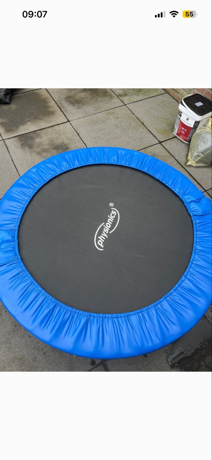 Trampoline - Physionics - Max. belasting 100kg, Ophalen, Gebruikt