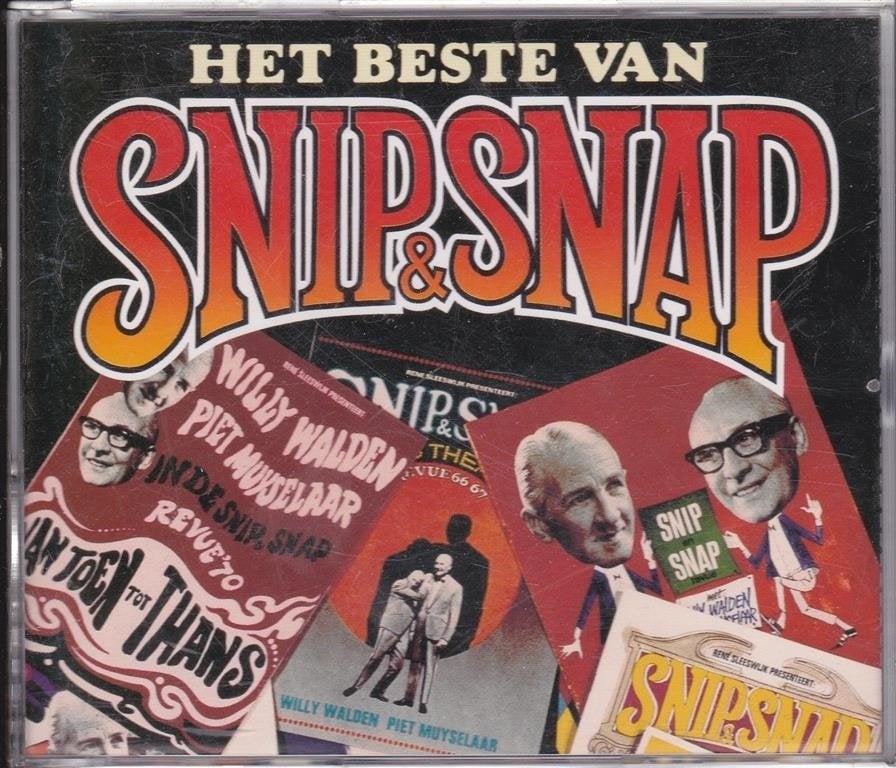 Snip & Snap - Het Beste van Snip & Snap.......2CD, Cd's en Dvd's, Cd's | Humor en Cabaret, Ophalen of Verzenden, Gebruikt, Verzamelalbum