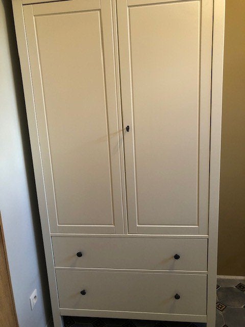 IKEA Hemnes kledingkast WIT met lades en hangruimte, Huis en Inrichting, Kasten | Kledingkasten, 100 tot 150 cm, Zo goed als nieuw