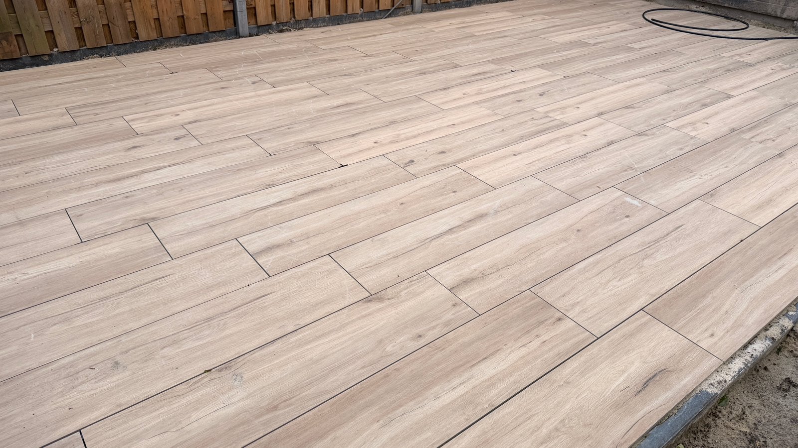 NIEUW! Ruim 5m2 keramische tegels, 30x120cm, Tuin en Terras, Ophalen, Gecoat, Keramiek, Nieuw
