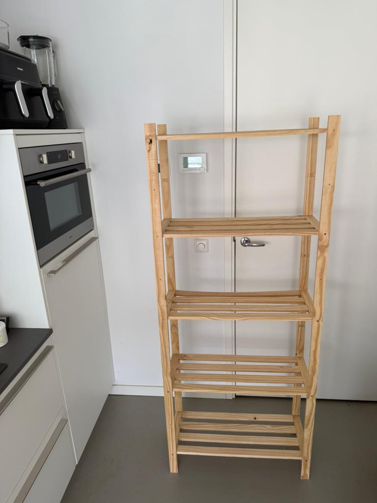 Houten stellingkast., Huis en Inrichting, Ophalen