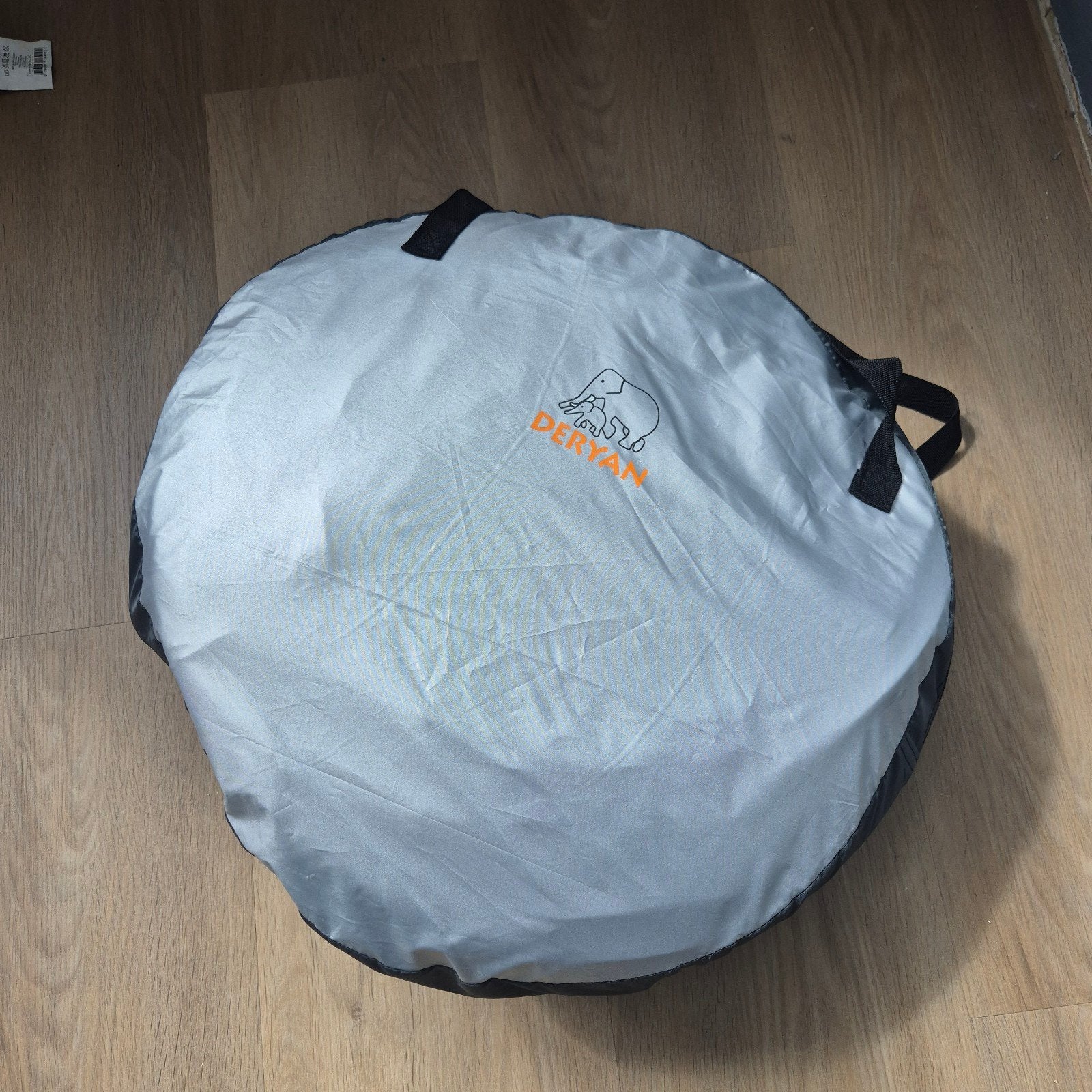 Deryan Peuter Luxe Campingbedje met zelfopblaasbaar matras, Ophalen of Verzenden, Zo goed als nieuw, Reisbedje