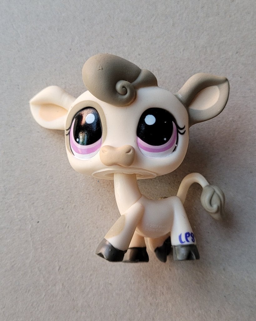 LPS Littlest Pet Shop koe 1351, Verzenden, Zo goed als nieuw