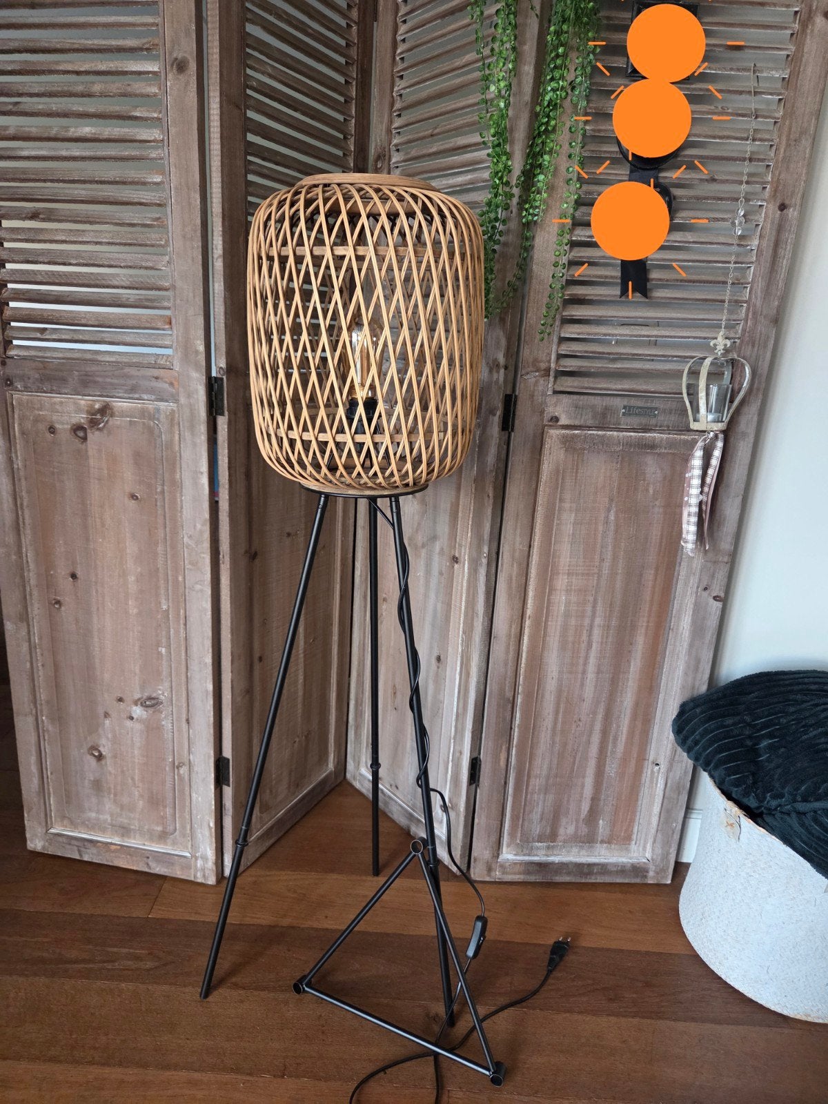 leuke vloerlamp, Ophalen, Gebruikt