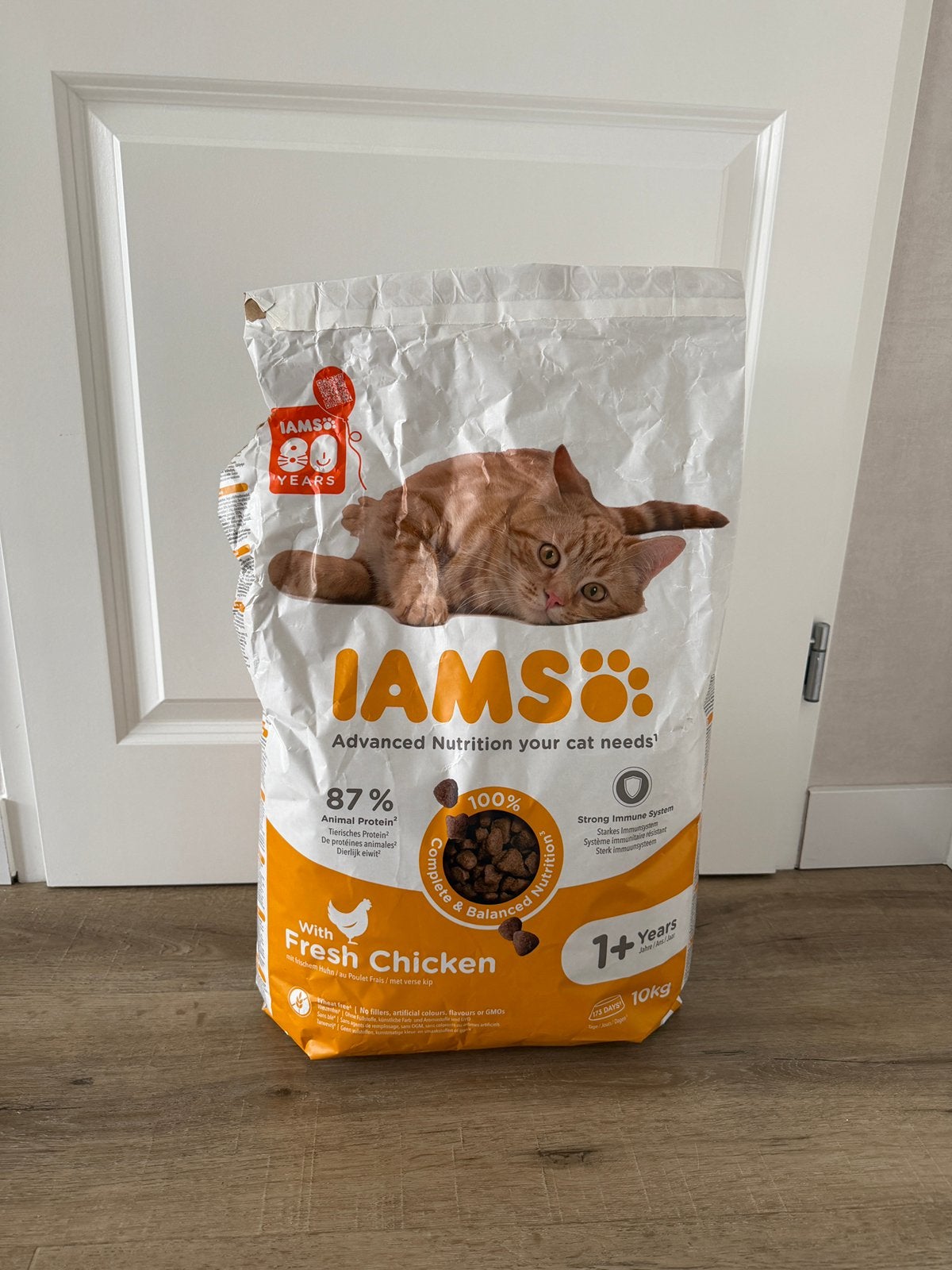 Iams Advanced Nutrion Adult met kip - 10 kg, Ophalen of Verzenden
