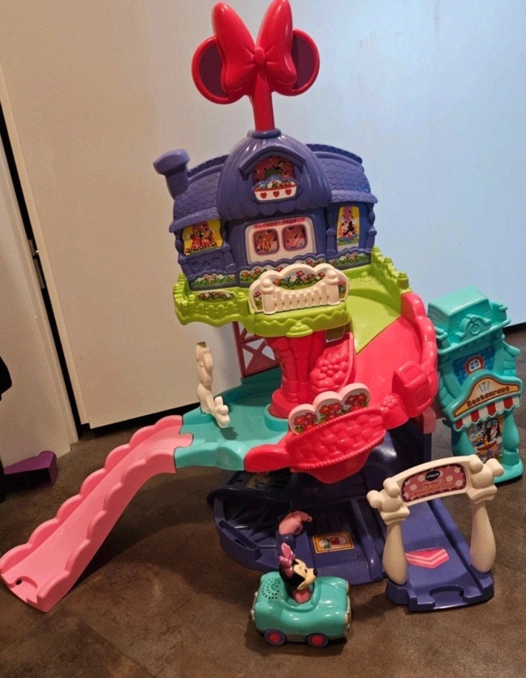 Vtech Toet Toet Auto's Minnie Mouse Speelhuis, Ophalen of Verzenden, Gebruikt, 2 tot 4 jaar
