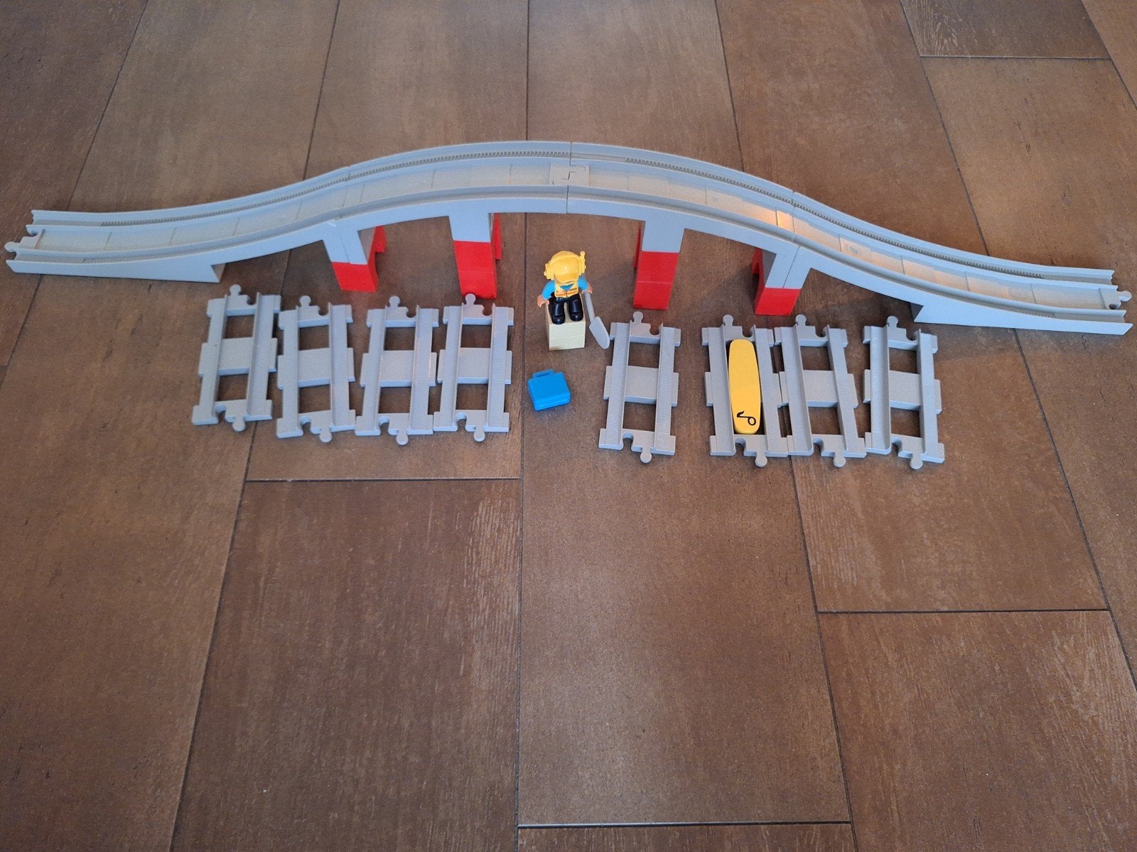 LEGO Duplo treinbaan 10872, Ophalen, Zo goed als nieuw, Overige merken