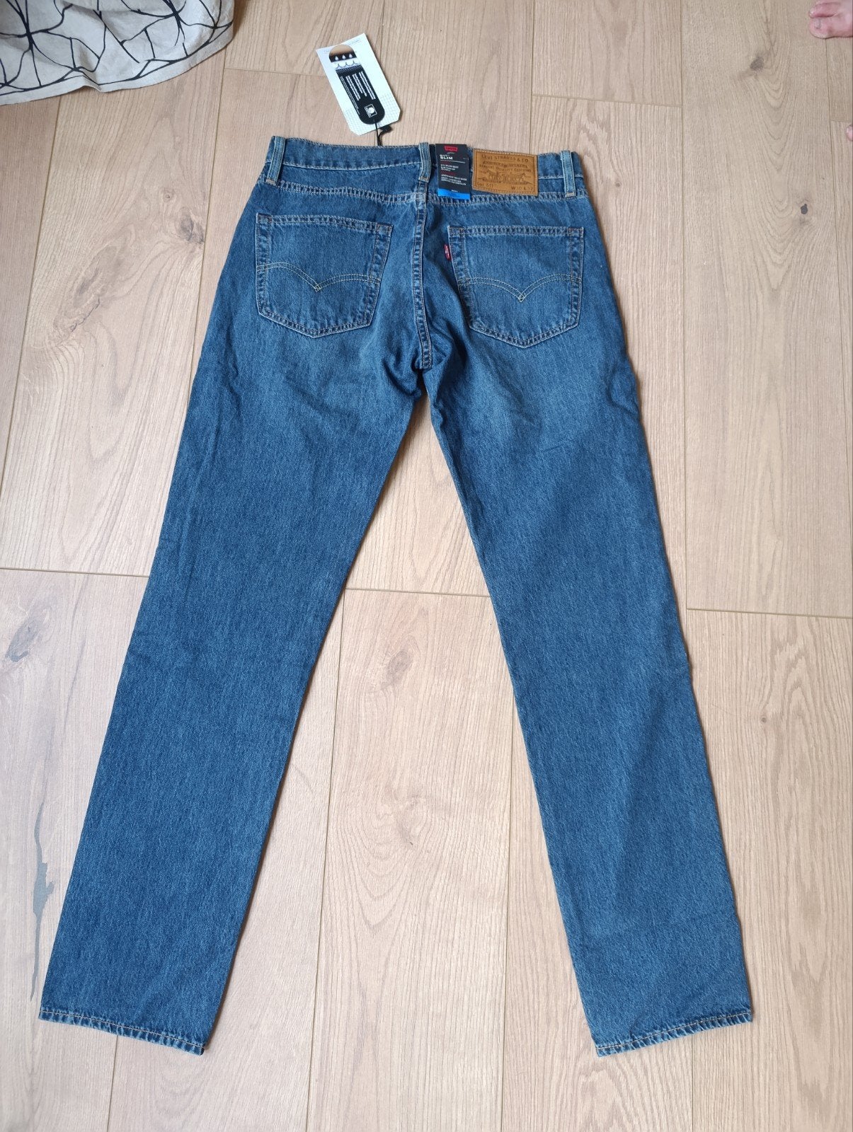 Levi's Nieuw Broek, Ophalen of Verzenden, Nieuw, Blauw, W32 (confectie 46) of kleiner