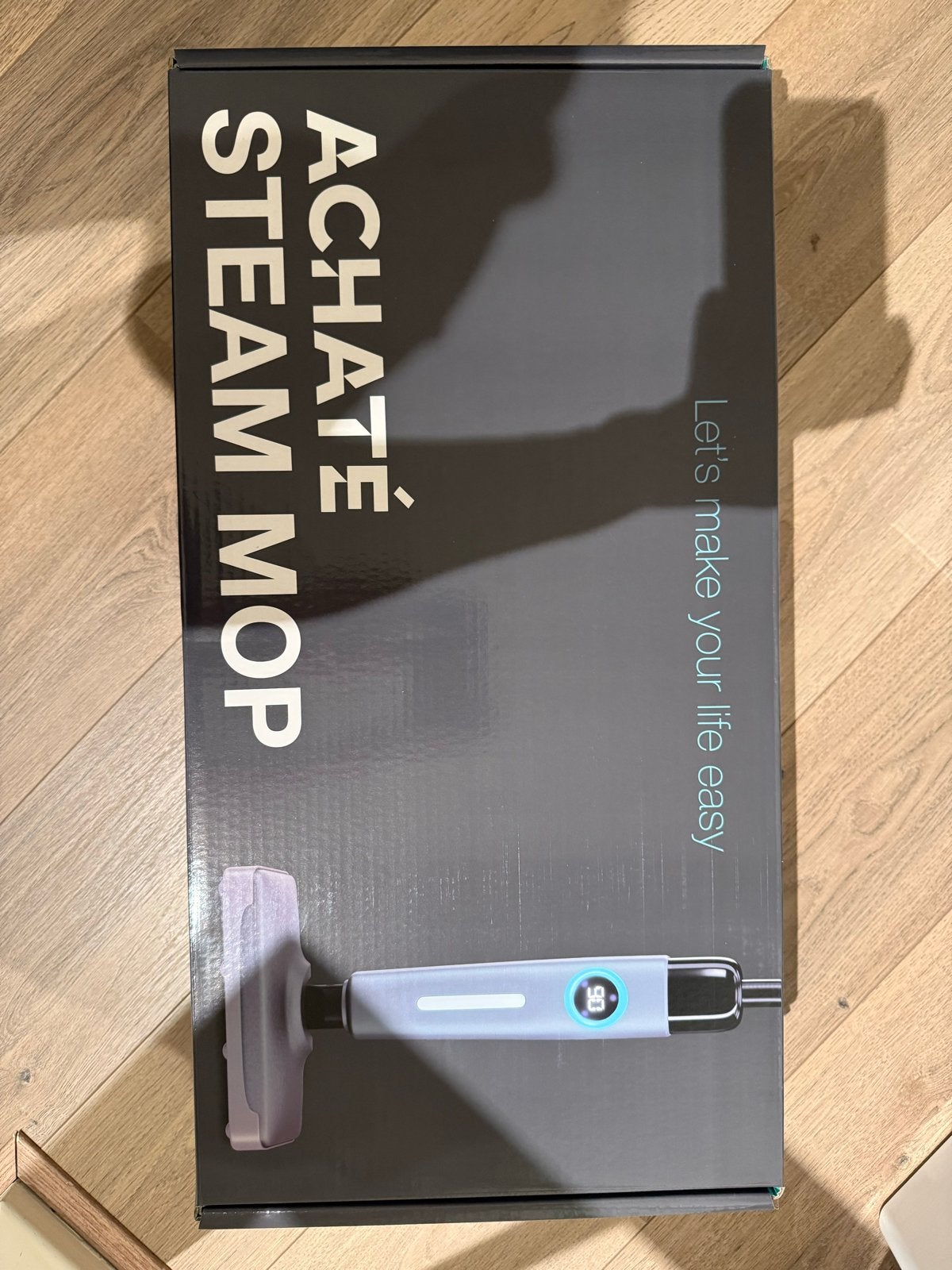 Nieuwe Achate Stoommop - Ongeopend in originele verpakking, Overige merken, Nieuw, Ophalen of Verzenden, Stoomreiniger