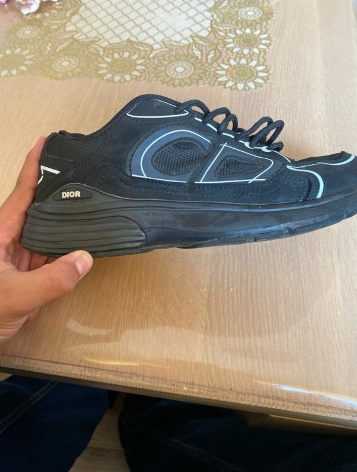 Dior B22 Sneakers Zwart Maat 41, Kleding | Heren, Ophalen, Zwart, Sneakers of Gympen, Gedragen