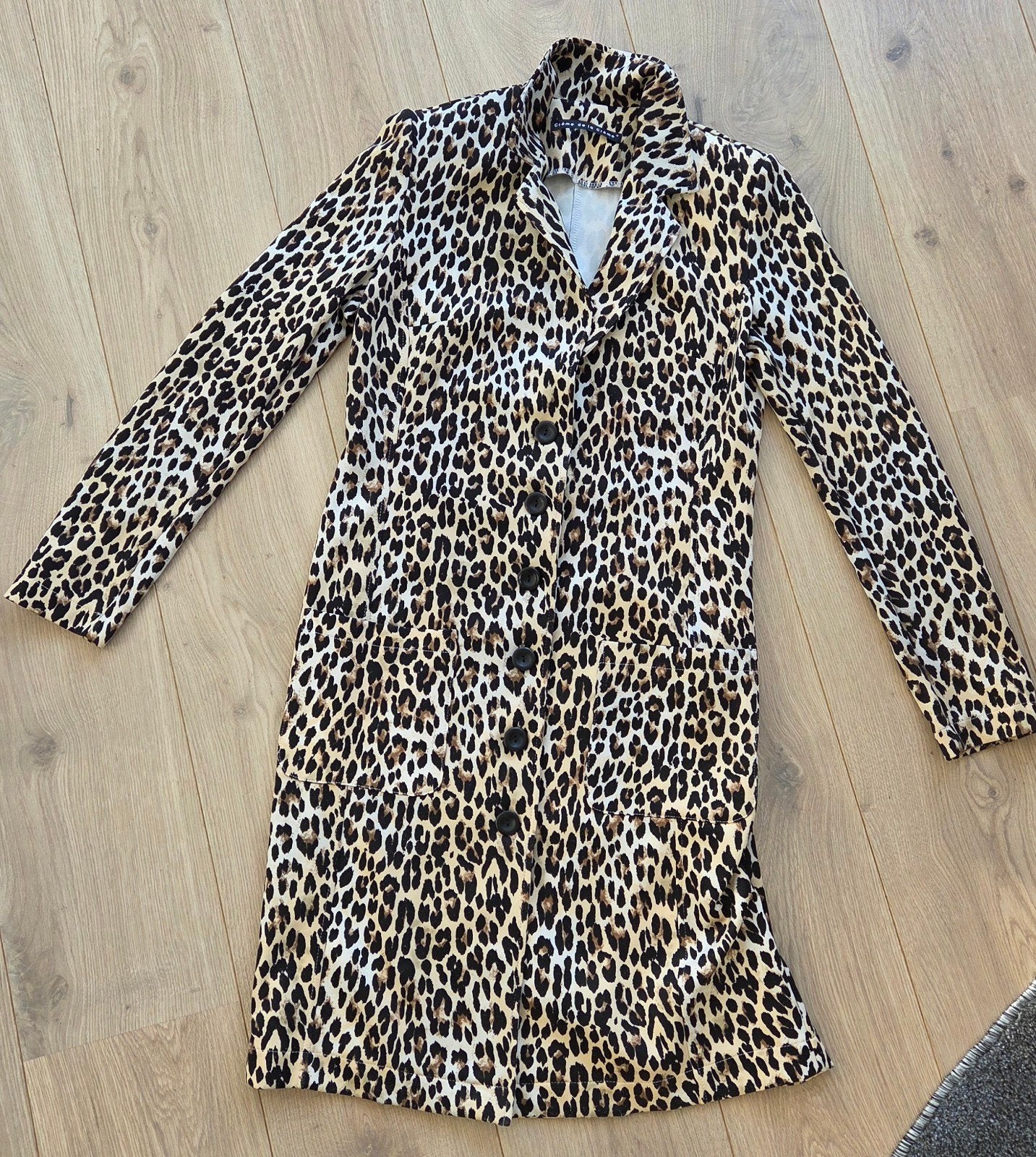 Leuk tuniek/ jasje van CDLC fashion maat S panterprint., Ophalen of Verzenden, Zo goed als nieuw, Maat 38/40 (M), Bruin