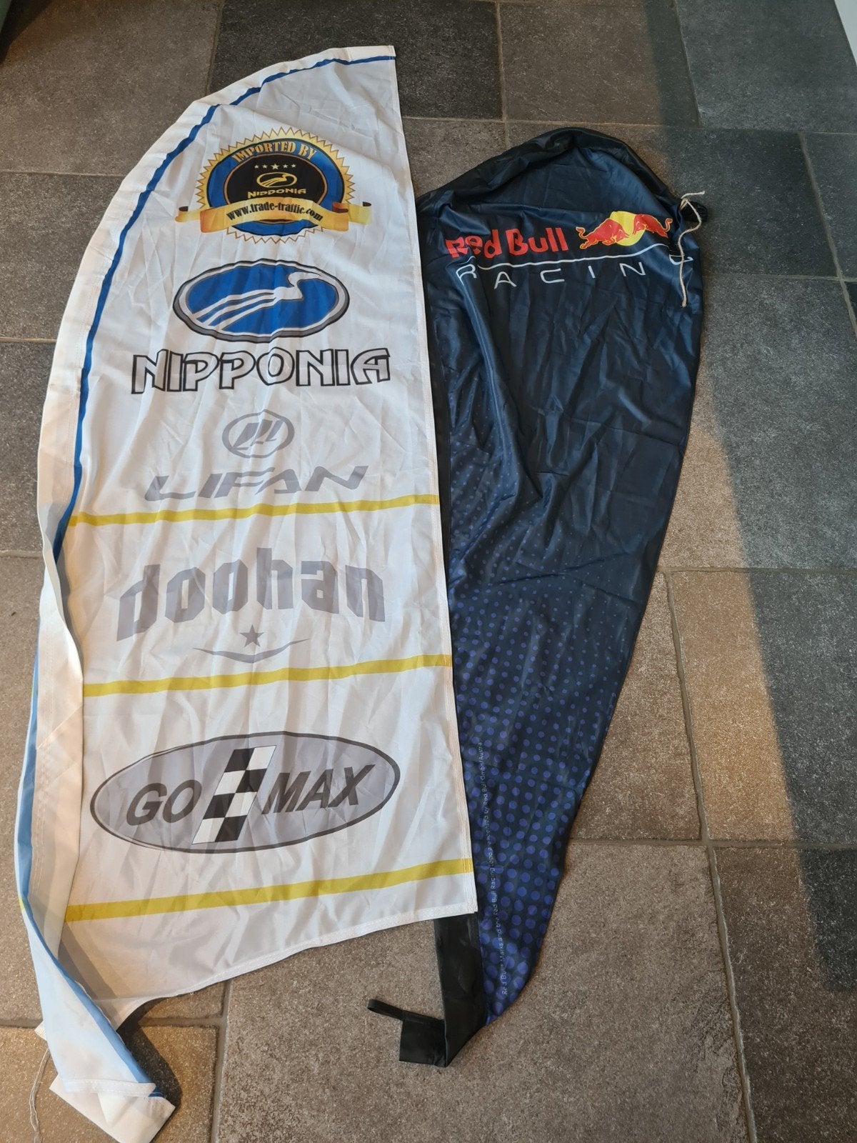 Red Bull Racing en Nipponia vlaggen/banners, Ophalen of Verzenden