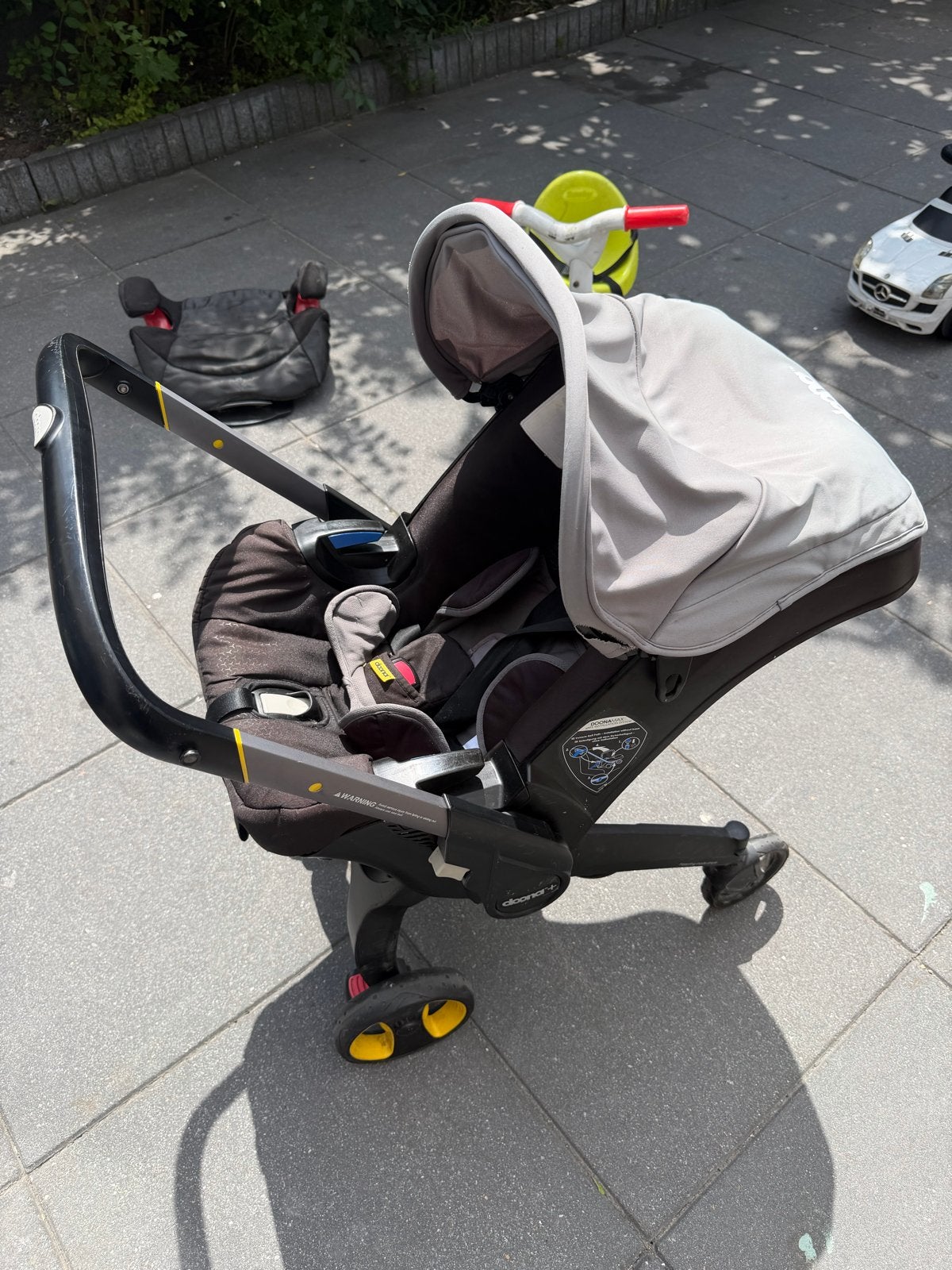 Doona+ autostoel en kinderwagen in één, Overige merken, Gebruikt, Ophalen of Verzenden, Combiwagen