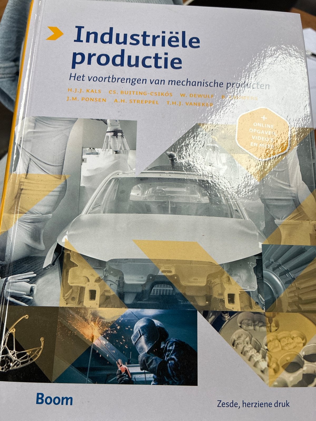 Industriële Productie - Zesde, herziene druk nieuw, Ophalen of Verzenden, Nieuw, Werktuigbouwkunde