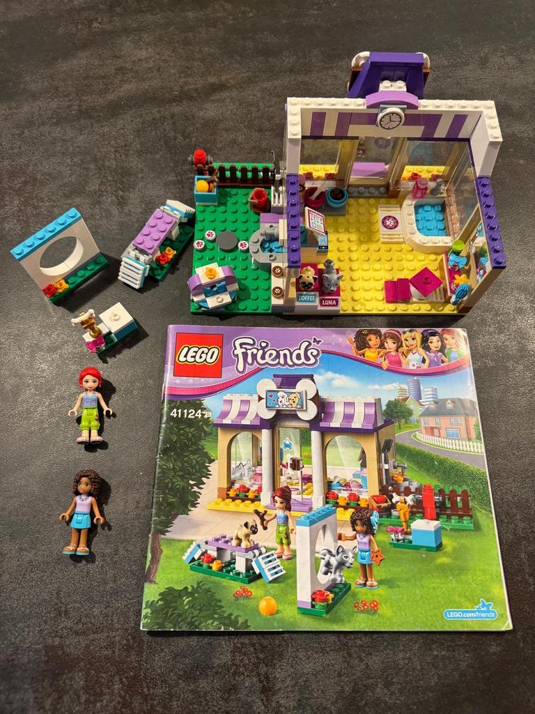 Lego Friends 41124 Puppy Daycare, Kinderen en Baby's, Speelgoed | Duplo en Lego, Ophalen of Verzenden, Gebruikt, Complete set
