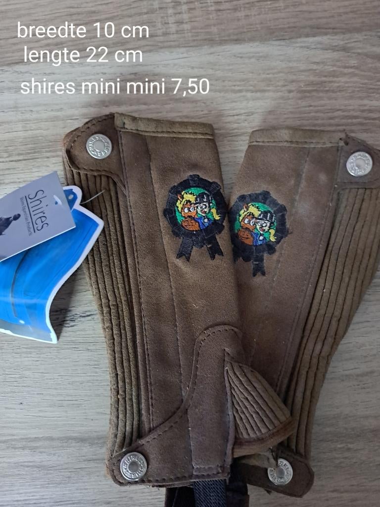Shires chaps kleuter, Shires. com, Overige soorten, Ophalen of Verzenden, Zo goed als nieuw